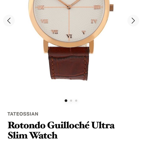TATEOSSIAN
Rotondo Guilloché Ultra Slim Watch - Picture 3 of 6